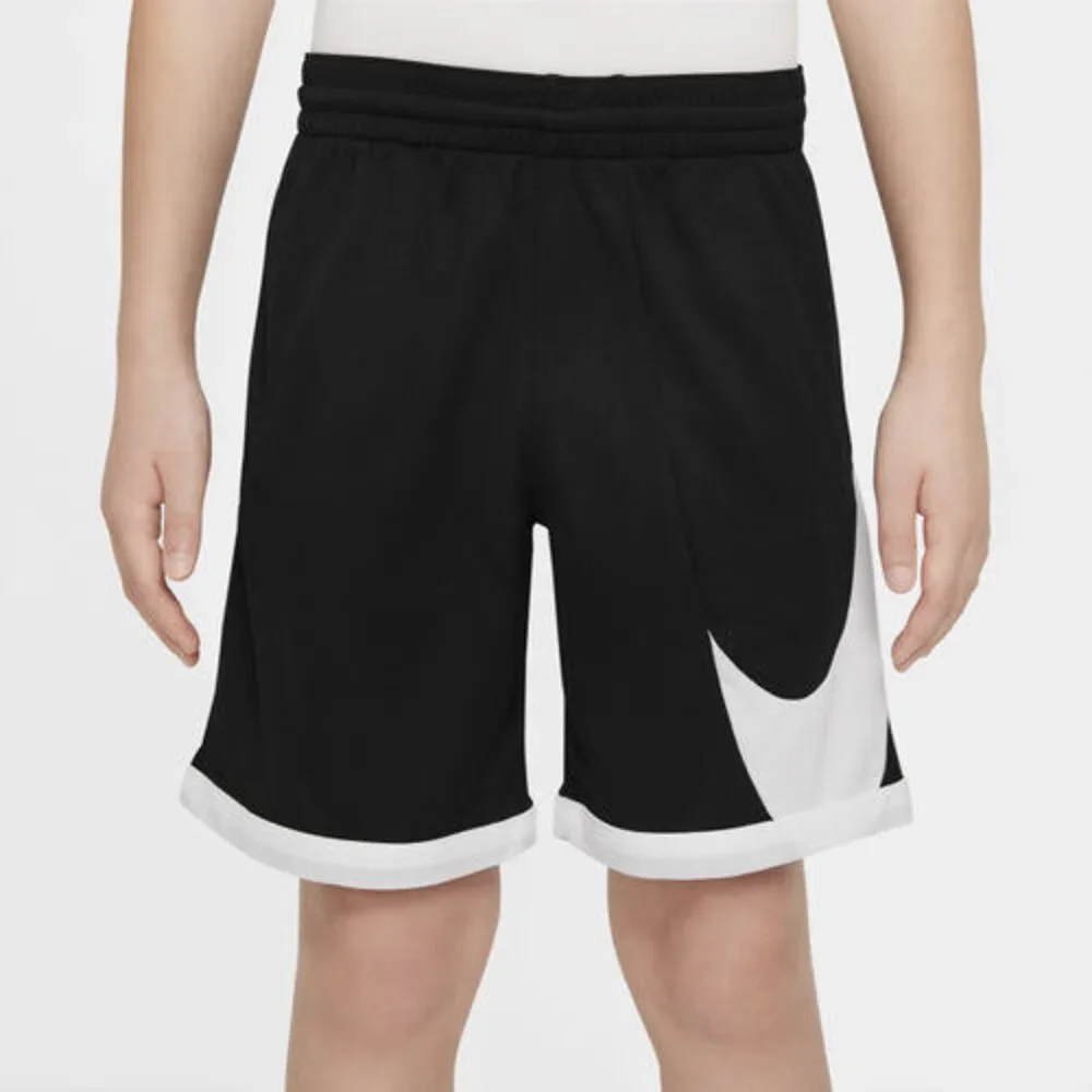 Nike Dri-Fit Basketball Shorts XL Black/White Colorblocked Boys